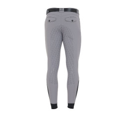 Pantalon ajusté avec grip intégral homme Aria Equestro Gris givre