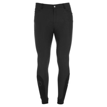 Pantalon ajusté avec grip intégral homme Aria Equestro Noir Pantalon ajusté avec grip intégral homme Aria Equestro Noir