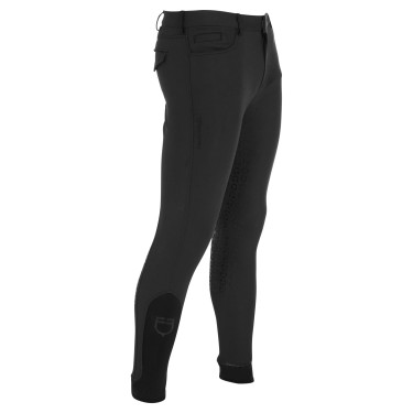 Pantalon ajusté avec grip intégral homme Aria Equestro Noir Pantalon ajusté avec grip intégral homme Aria Equestro Noir