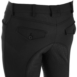 Pantalon ajusté avec grip intégral homme Aria Equestro Noir Pantalon ajusté avec grip intégral homme Aria Equestro Noir