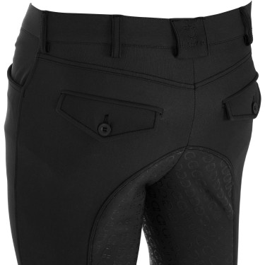 Pantalon ajusté avec grip intégral homme Aria Equestro Noir Pantalon ajusté avec grip intégral homme Aria Equestro Noir