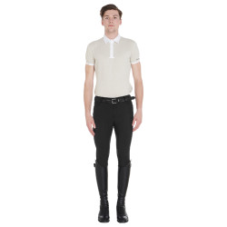 Pantalon ajusté avec grip intégral homme Aria Equestro Noir Pantalon ajusté avec grip intégral homme Aria Equestro Noir