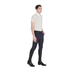 Pantalon ajusté avec grip intégral homme Aria Equestro Marine Bleu marine