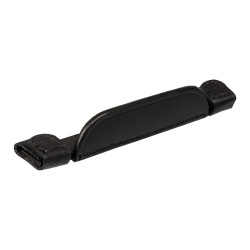 Œillères en cuir pour chevaux Equestro Noir