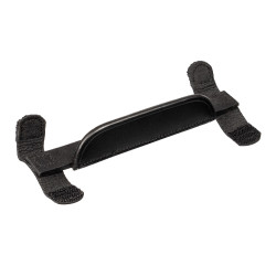 Œillères en cuir pour chevaux Equestro Noir