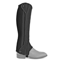 Mini-chaps en cuir Chester Equestro Noir Mini-chaps en cuir Chester Equestro Noir