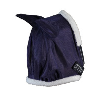 Vliegenmasker met oren Acavallo Marine Marineblauw Vliegenmasker met oren Acavallo Marine Marineblauw