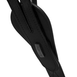 Martingale en cuir durable Melissa Equestro Noir
