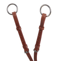 Martingale en cuir durable Melissa Equestro Cognac Marron