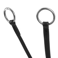Martingale en cuir de veau Acavallo Marron foncé Martingale en cuir de veau Acavallo Marron foncé
