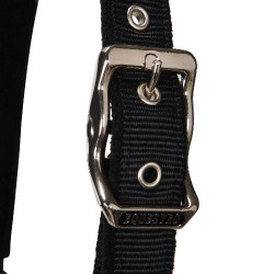 Licol en nylon White Trim Equestro Noir / noir Licol en nylon White Trim Equestro Noir / noir