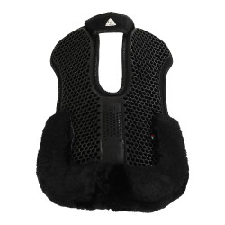 Amortisseur gel hexagonal mouton Acavallo Noir / noir