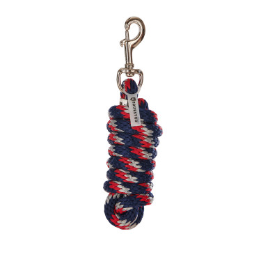 Licol en nylon avec longe Red Trim Equestro Licol en nylon avec longe Red Trim Equestro