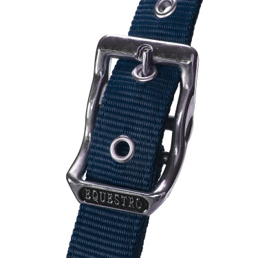 Licol en nylon avec longe et doublure en polaire Equestro Licol en nylon avec longe et doublure en polaire Equestro