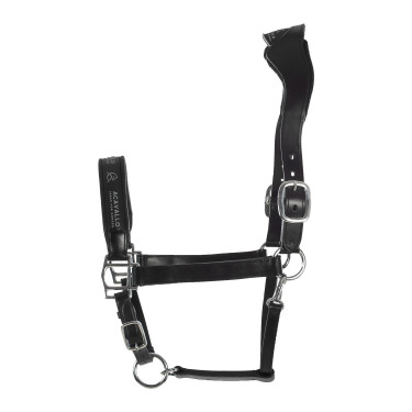 Lederen halster met ergonomische kalfslederen bescherming Acavallo Lederen halster met ergonomische kalfslederen bescherming Acavallo