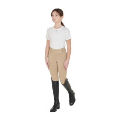 Meisjeslegging met grip en Equestro-logo Wierook Beige
