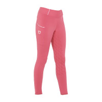 Meisjeslegging met grip en Equestro-logo Fuchsia Roze