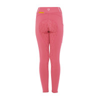 Meisjeslegging met grip en Equestro-logo Fuchsia Roze