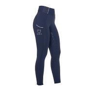 Legging ajusté femme avec strass Equestro Marine blazer Bleu marine