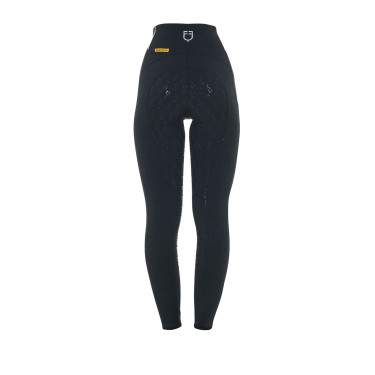 Legging ajusté femme avec strass Equestro Noir Legging ajusté femme avec strass Equestro Noir
