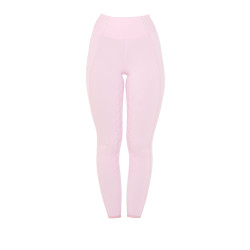 Legging ajusté femme avec strass Equestro Ballerine Rose