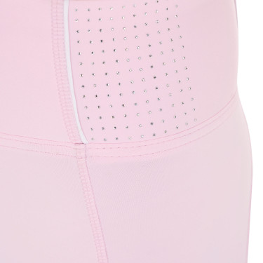 Dameslegging met strass Equestro Ballerina Roze