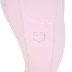 Dameslegging met strass Equestro Ballerina Roze