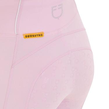 Dameslegging met strass Equestro Ballerina Roze