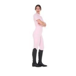 Dameslegging met strass Equestro Ballerina Roze