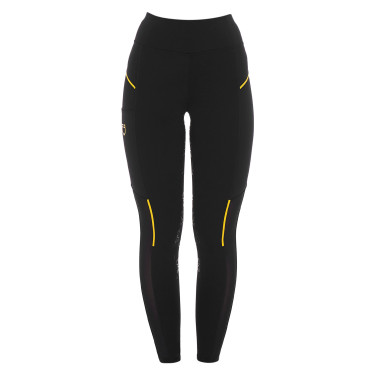 Strakke dameslegging met micro-mesh inzetstukken Equestro Strakke dameslegging met micro-mesh inzetstukken Equestro