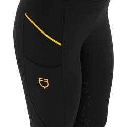 Strakke dameslegging met micro-mesh inzetstukken Equestro Strakke dameslegging met micro-mesh inzetstukken Equestro