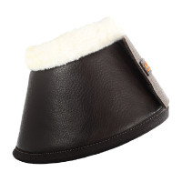 Cloches en cuir écologique mouton avec fermeture velcro Acavallo Blanc Cloches en cuir écologique mouton avec fermeture velcro Acavallo Blanc