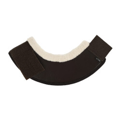 Cloches en cuir écologique mouton avec fermeture velcro Acavallo Marron Cloches en cuir écologique mouton avec fermeture velcro Acavallo Marron