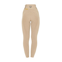 Dameslegging met volledige grip Classic Equestro Wierook Beige