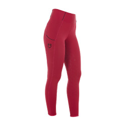 Dameslegging met volledige grip Classic Equestro Scooter Beige Dameslegging met volledige grip Classic Equestro Scooter Beige