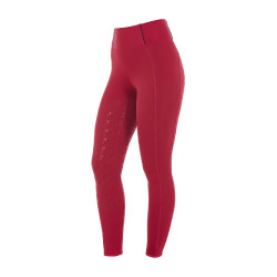 Legging ajustés femme avec grip complet Classic Equestro Scooter Beige