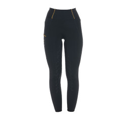 Legging ajustés femme avec grip complet Classic Equestro Noir