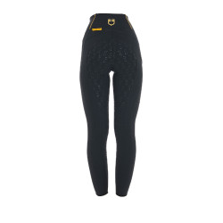 Legging ajustés femme avec grip complet Classic Equestro Noir