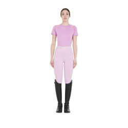 Legging ajustés femme avec grip complet Classic Equestro Lilas Bleu Legging ajustés femme avec grip complet Classic Equestro Lilas Bleu