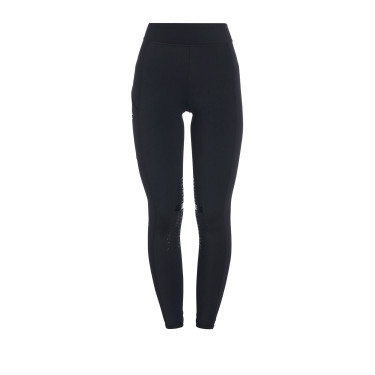 Legging ajustés en tissu technique stretch femme Kao Light Equestro Noir / noir
