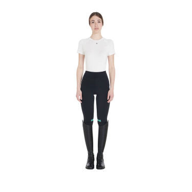 Strakke legging van stretch technisch materiaal dames Kao Light Equestro Strakke legging van stretch technisch materiaal dames Kao Light Equestro