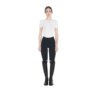 Aansluitende legging van stretch technische stof voor dames Kao Equestro Aansluitende legging van stretch technische stof voor dames Kao Equestro
