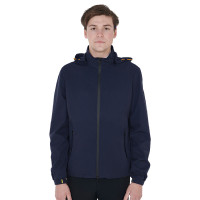 Technische 3-laags herenregenjas Equestro Marine Marineblauw Technische 3-laags herenregenjas Equestro Marine Marineblauw