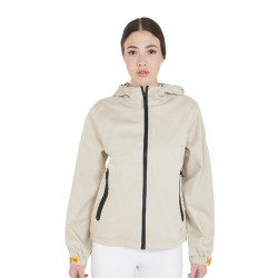 Imperméable technique à 3 couches femme Equestro Beige
