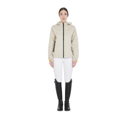 Imperméable technique à 3 couches femme Equestro Beige