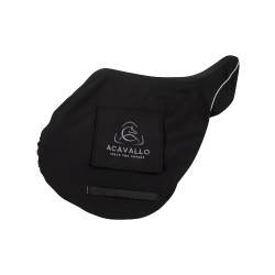 Housse de selle avec doublure en polaire Acavallo Noir Housse de selle avec doublure en polaire Acavallo Noir