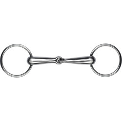 Mors 2 ringen Feeling gebroken hol roestvrij staal mat Mors 2 ringen Feeling gebroken hol roestvrij staal mat