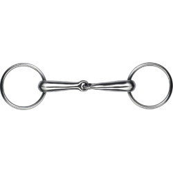 Mors 2 ringen Feeling gebroken hol roestvrij staal mat Mors 2 ringen Feeling gebroken hol roestvrij staal mat