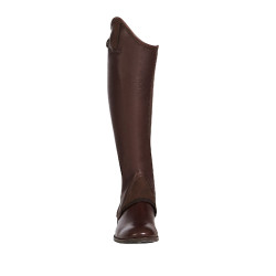 Mini-chaps unisex avec inserts en silicone Gel Grip System Equestro Marron