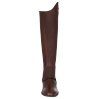 Mini-chaps en cuir souple avec fermeture éclair latérale Magellano Equestro Noir Mini-chaps en cuir souple avec fermeture éclair latérale Magellano Equestro Noir